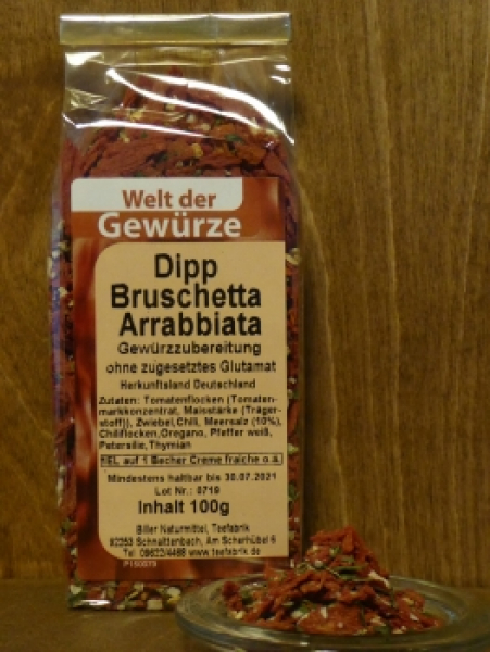 Dipp - Bruschetta-Arrabbiata