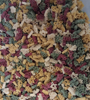 Weihnachtsnudeln -Vegan