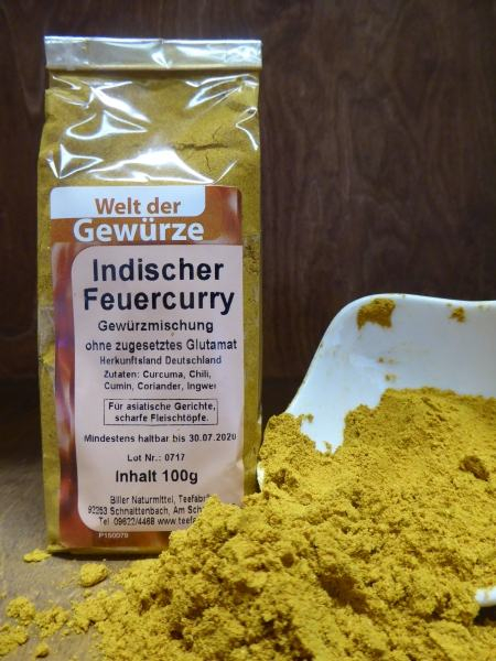 Indischer Feuercurry
