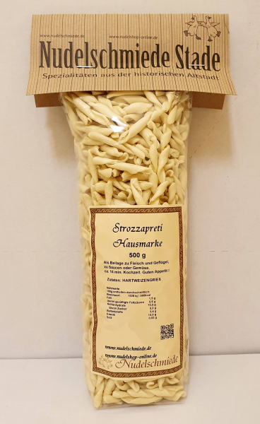 Pasta Strozzapreti